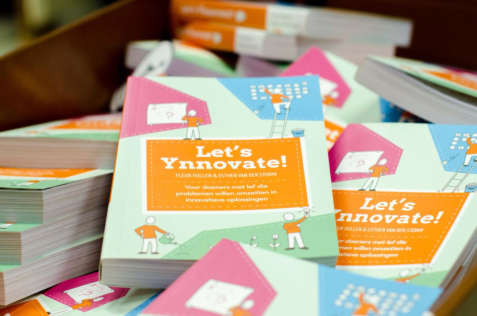 Stapel boeken Let's Ynnovate!