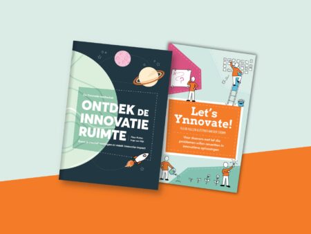 Boekenpakket met de boeken Ontdek de Innovatieruimte en Let's Ynnovate!