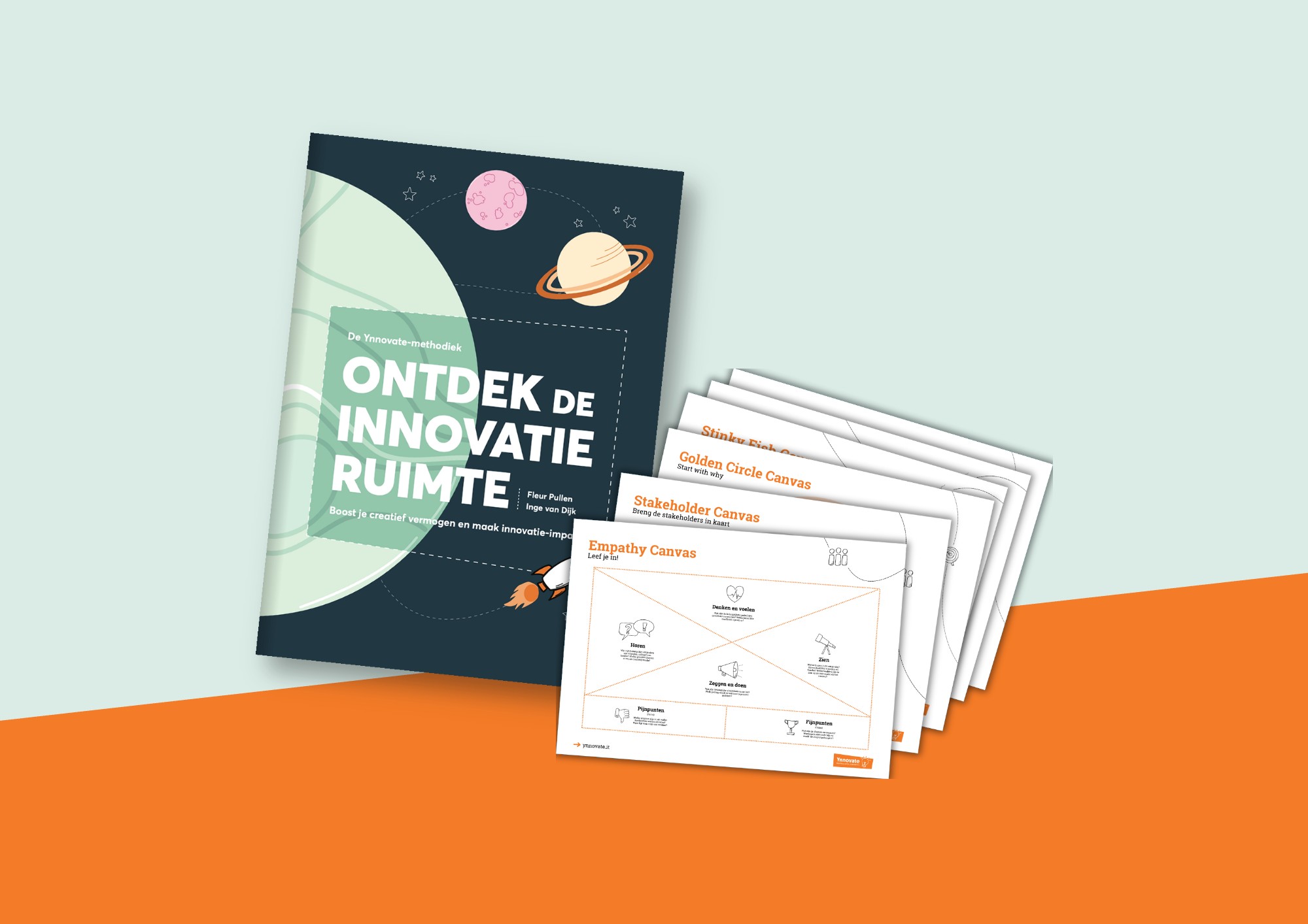 Ontdek de Innovatieruimte pakket: boek en Ynnovate-toolbox