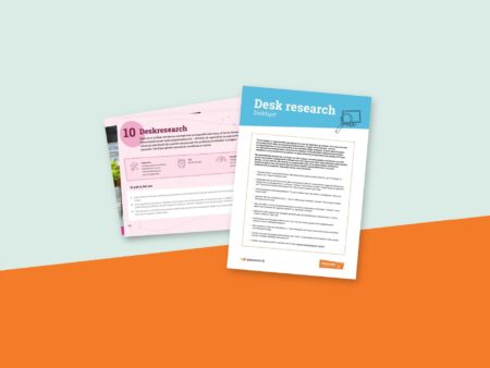 Werkvorm Deskresearch: uitleg uit het boek en canvas