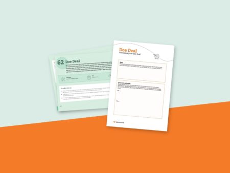 Werkvorm Doe Deal: uitleg uit het boek en canvas