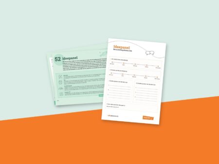 Werkvorm Ideepanel: uitleg uit het boek en canvas