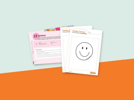 Werkvorm Smileys: uitleg uit het boek en twee posters