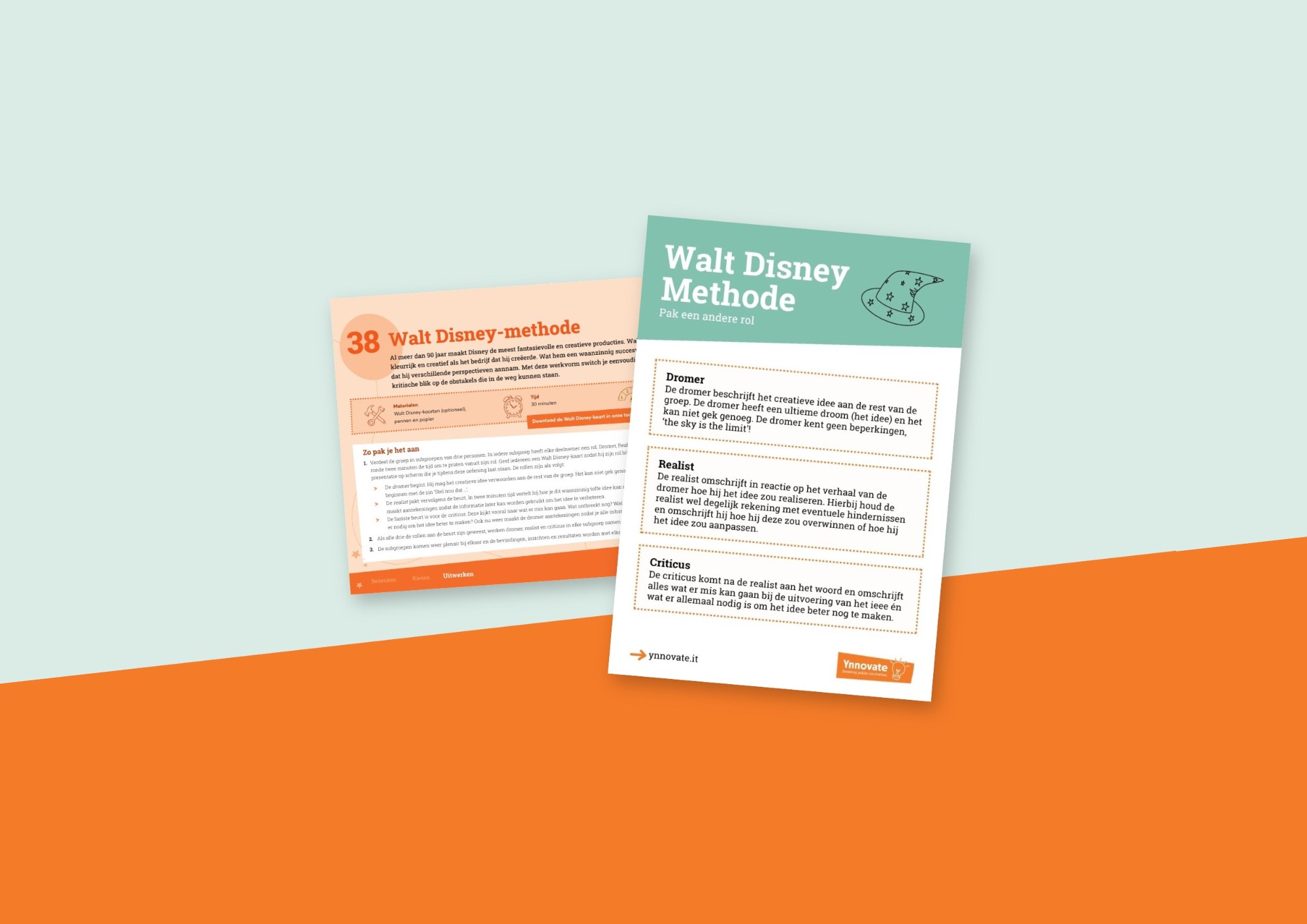 Werkvorm Walt Disney-methode: uitleg uit het boek en canvas